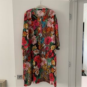 NWT Johnny Was Sandra Seaside dress size M.